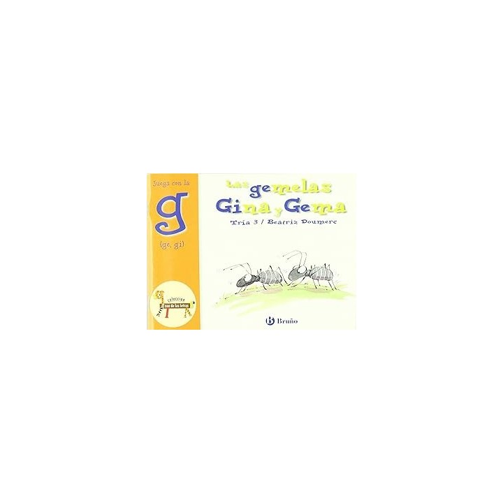 Las gemelas Gina y Gema. Juega con la "ch". Tría 3.